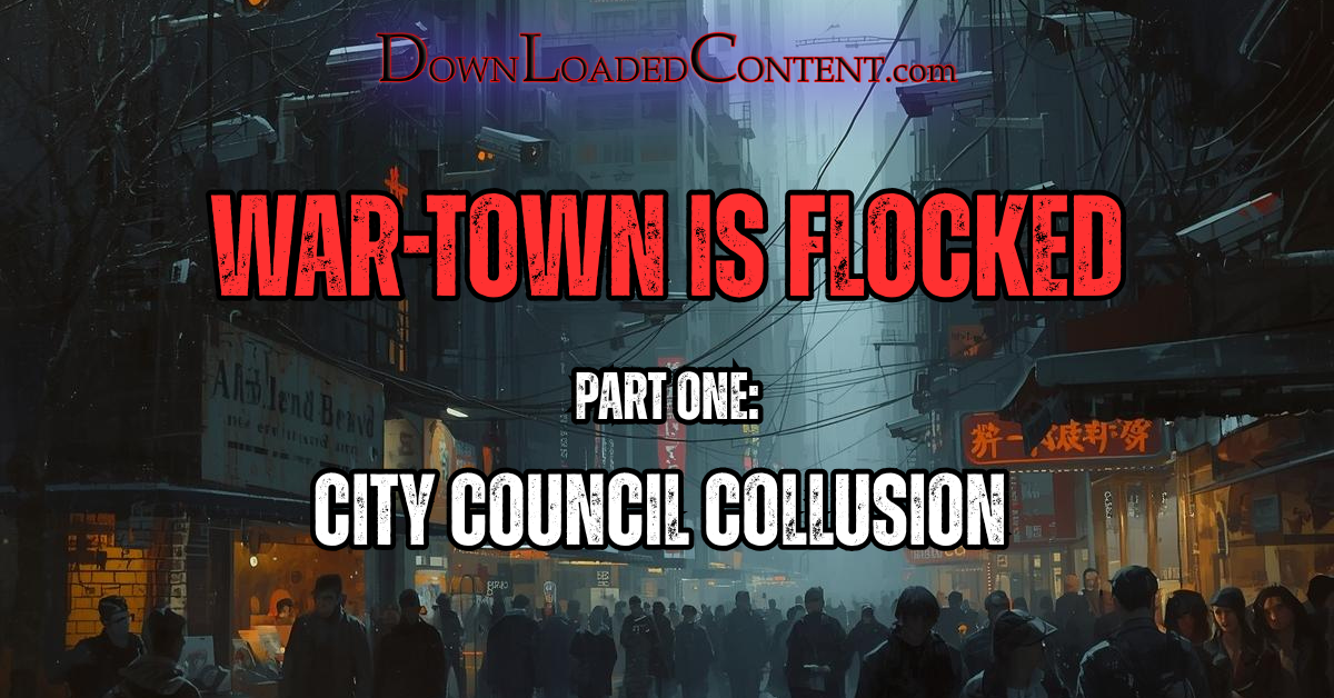 WAR-TOWN is FLOCKED P1 image